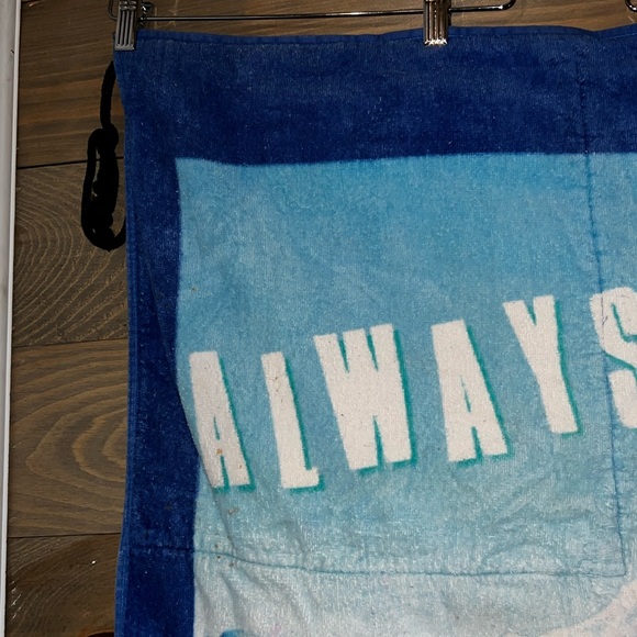 1996 vintage Coca-Cola drawstring beach towel in bag 2 in 1 - Picture 4 of 13